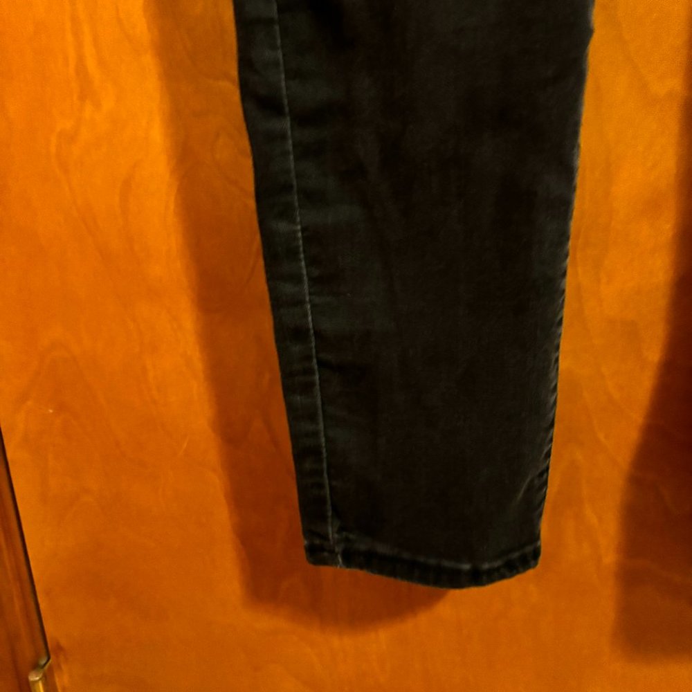 Levi’s 711 Skinny Jeans Black Stretchy 30x30 - Picture 6 of 16